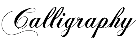 Free Calligraphy Fonts Download
