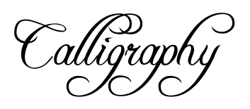 Free Calligraphy Fonts Download